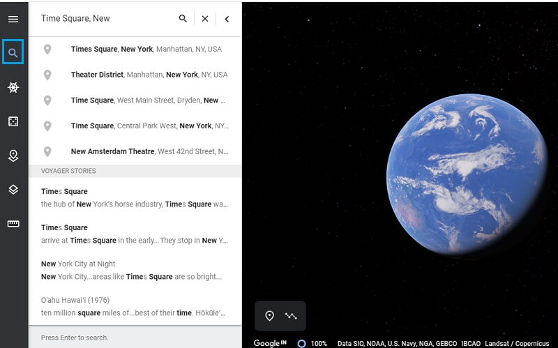 how to geocode addresses in google earth pro