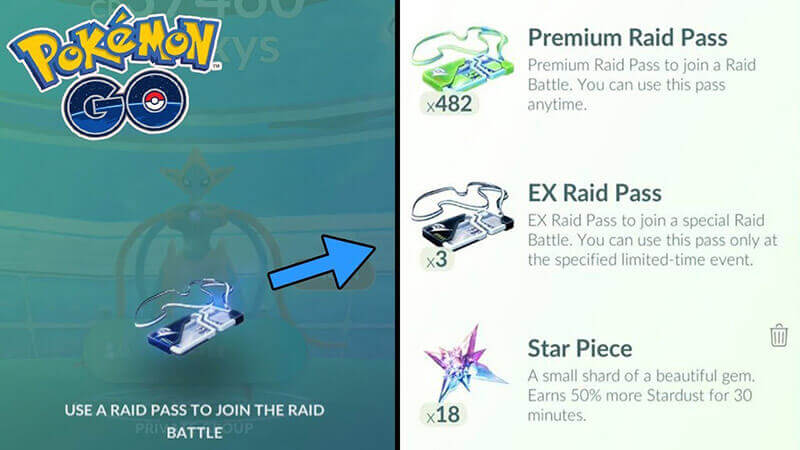 Ex raid gym что это