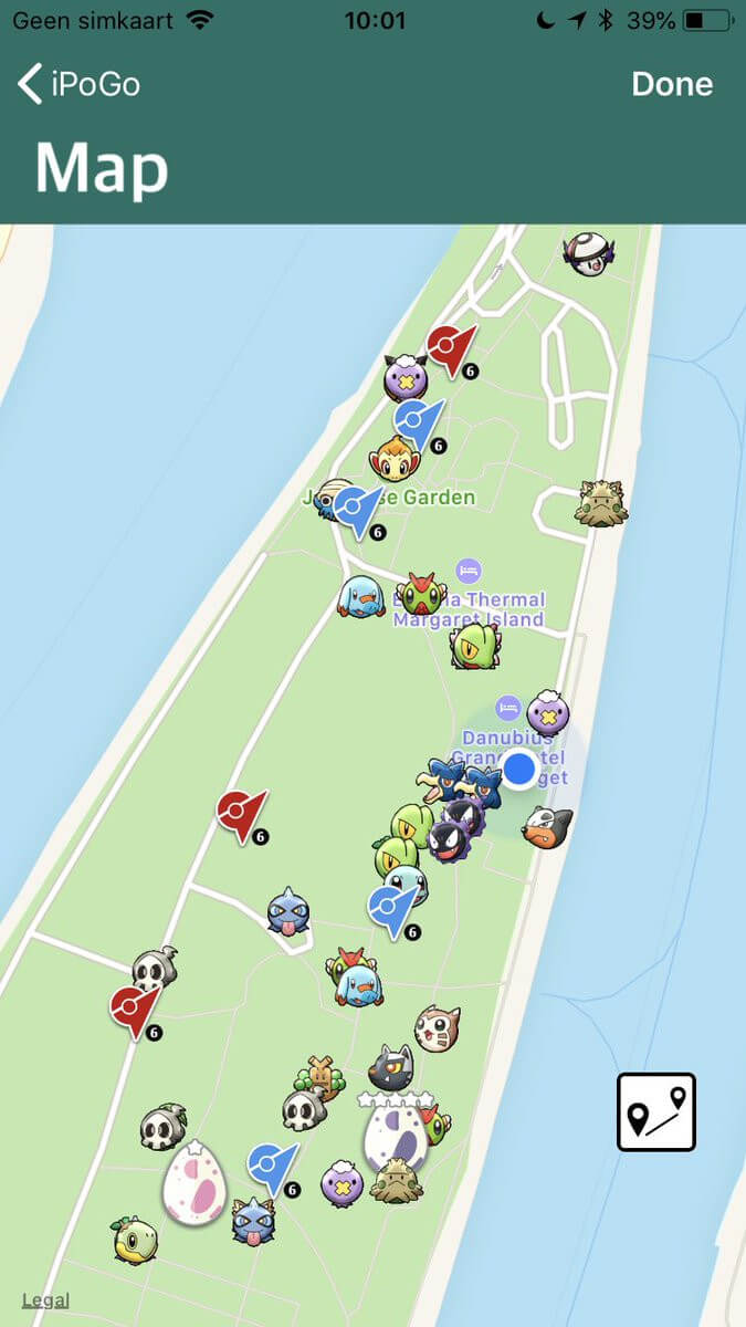 teleport pokemon go coordinates