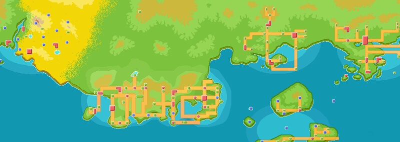world map for pokemon go