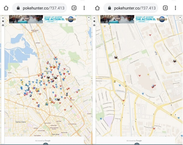 Pokewhere: radar e mapa mostram pokémons raros em Pokémon GO - Mobile Gamer