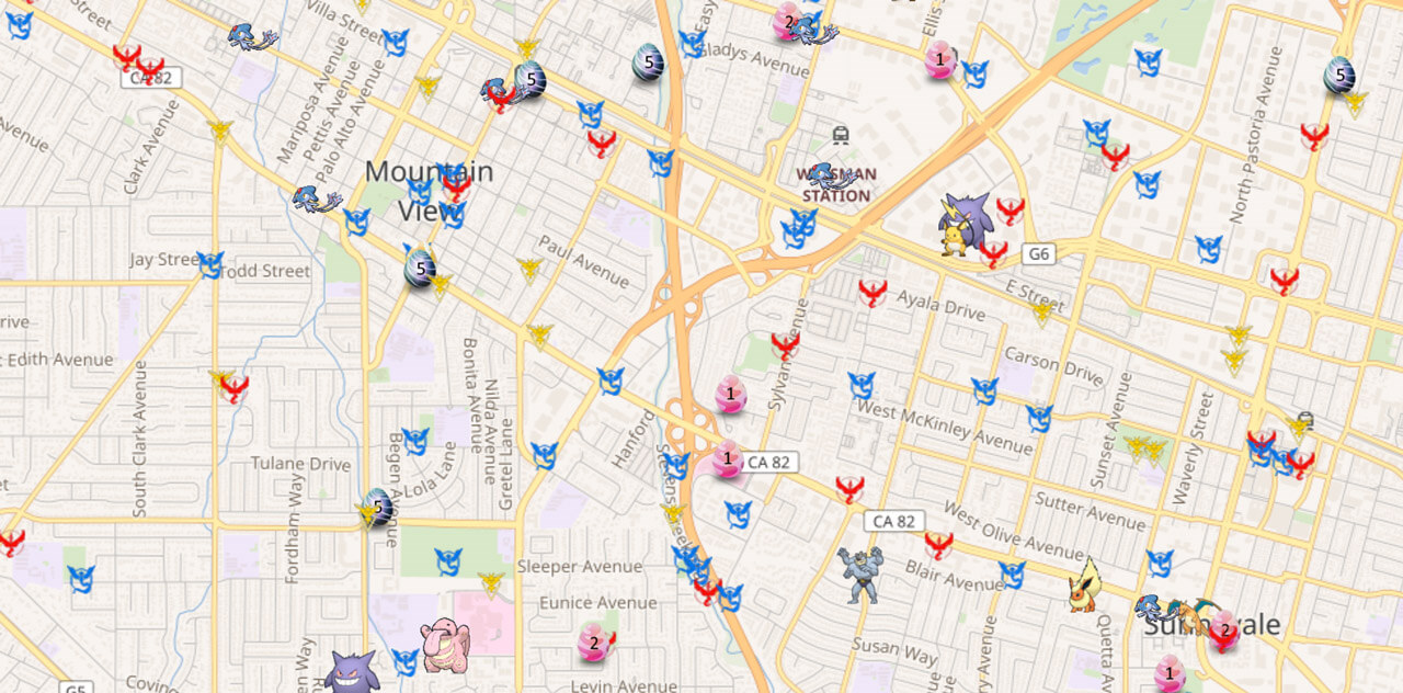 Top 4 Pokemon Go Nest Maps