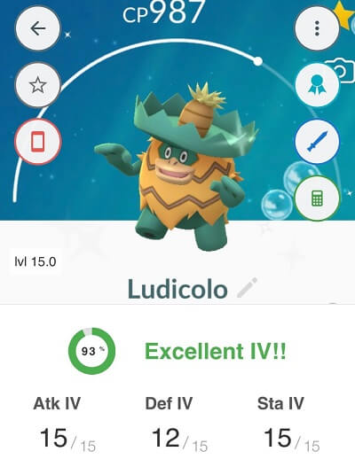 Pokemon go coordenadas 100% iv