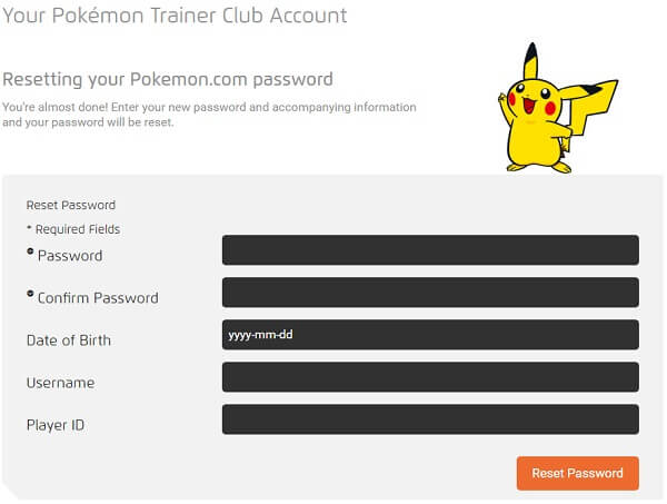 pokemon trainer-account resetten