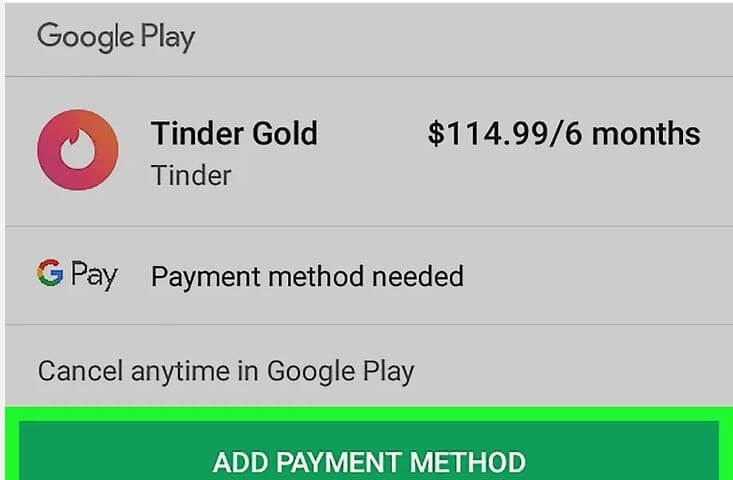 Pay tinder with paypal